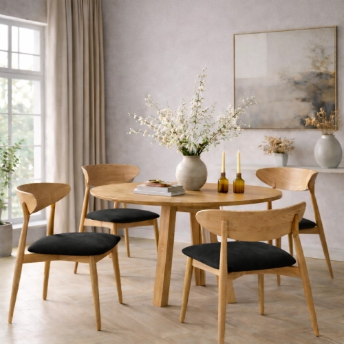 Krzesło KR-17 Kolor Czarny